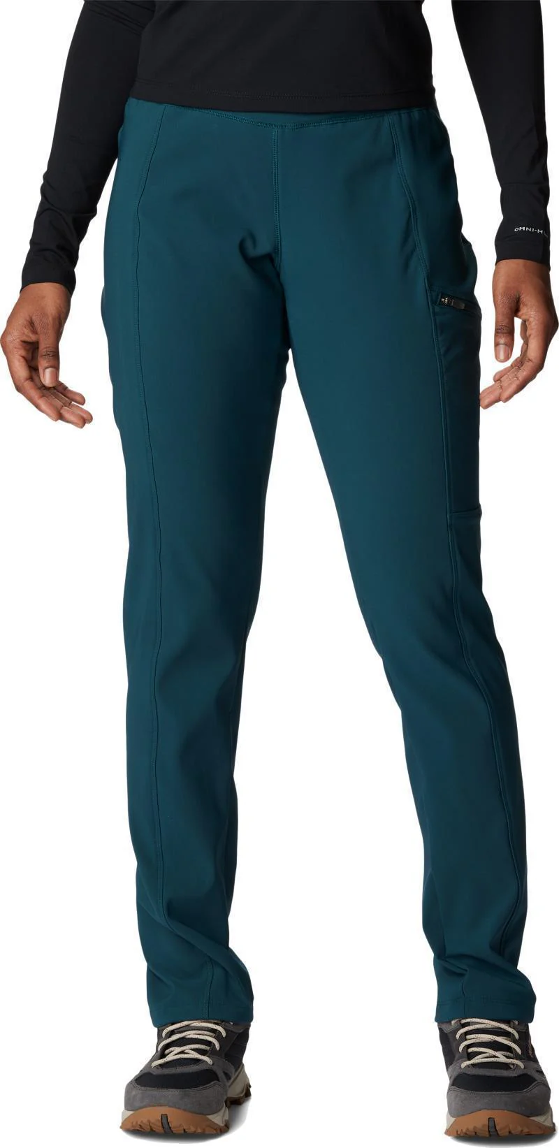 Back Beauty Highrise Warm Winter Pants, Reg - Womens - Image 5