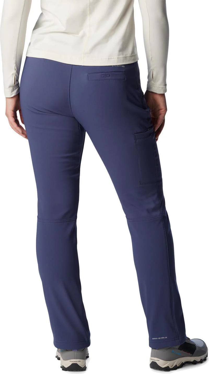 Back Beauty Warm Softshell Pants, Reg - Womens - Image 3
