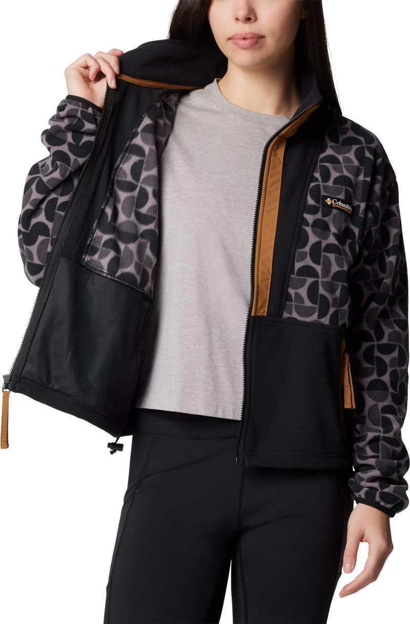 Backbowl II Printed Full Zip Fleece - Womens - Image 4