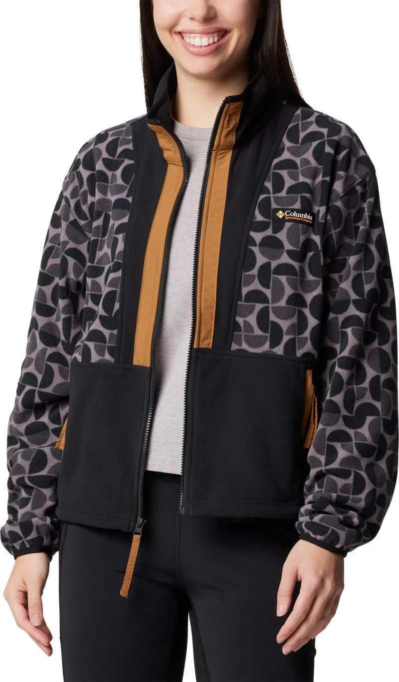 Backbowl II Printed Full Zip Fleece - Womens - Image 5