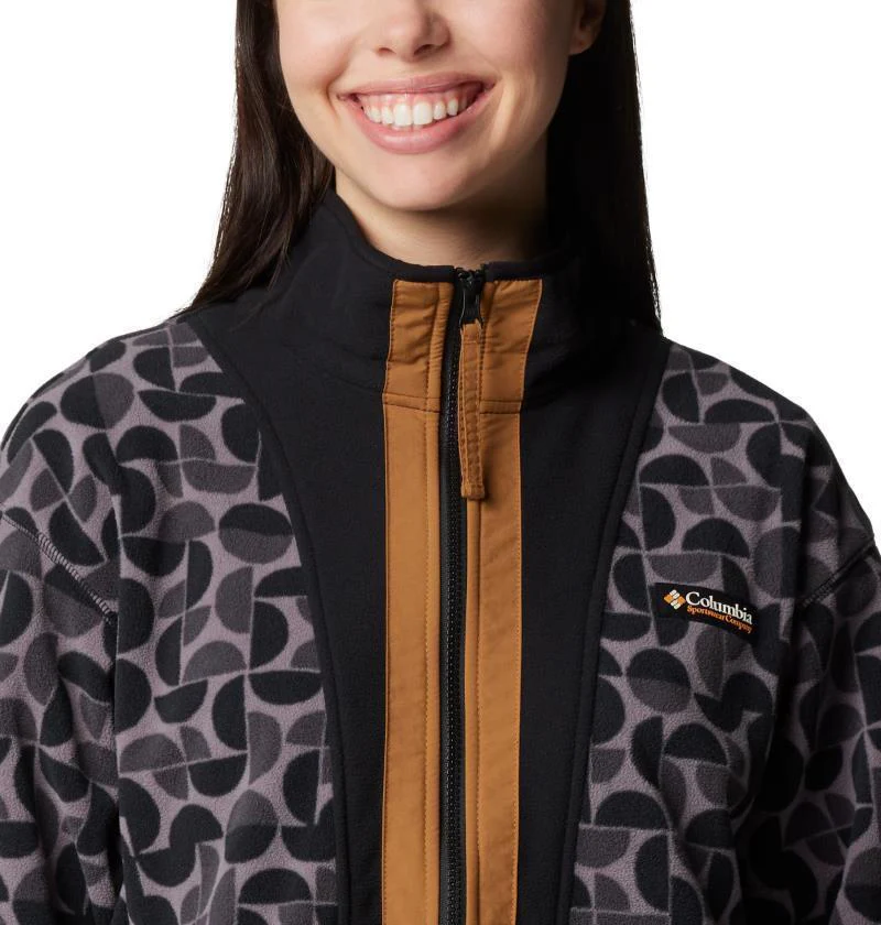 Backbowl II Printed Full Zip Fleece - Womens - Image 6