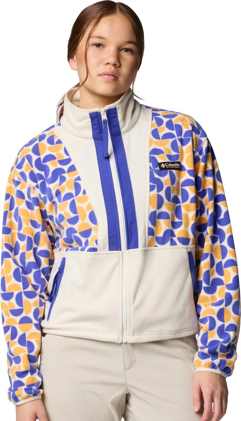 Backbowl II Printed Full Zip Fleece - Womens - Image 8