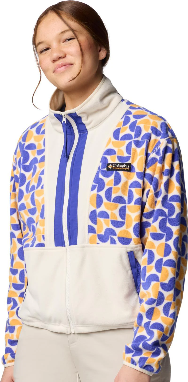 Backbowl II Printed Full Zip Fleece - Womens - Image 9
