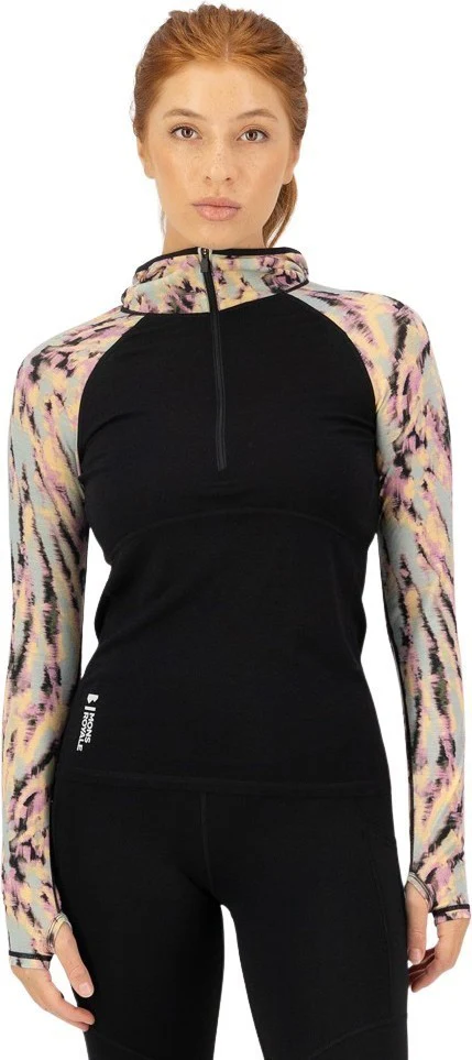 Bella Merino LS Hood - AOP - Womens - Image 11