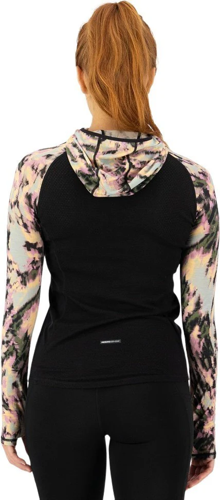 Bella Merino LS Hood - AOP - Womens - Image 12