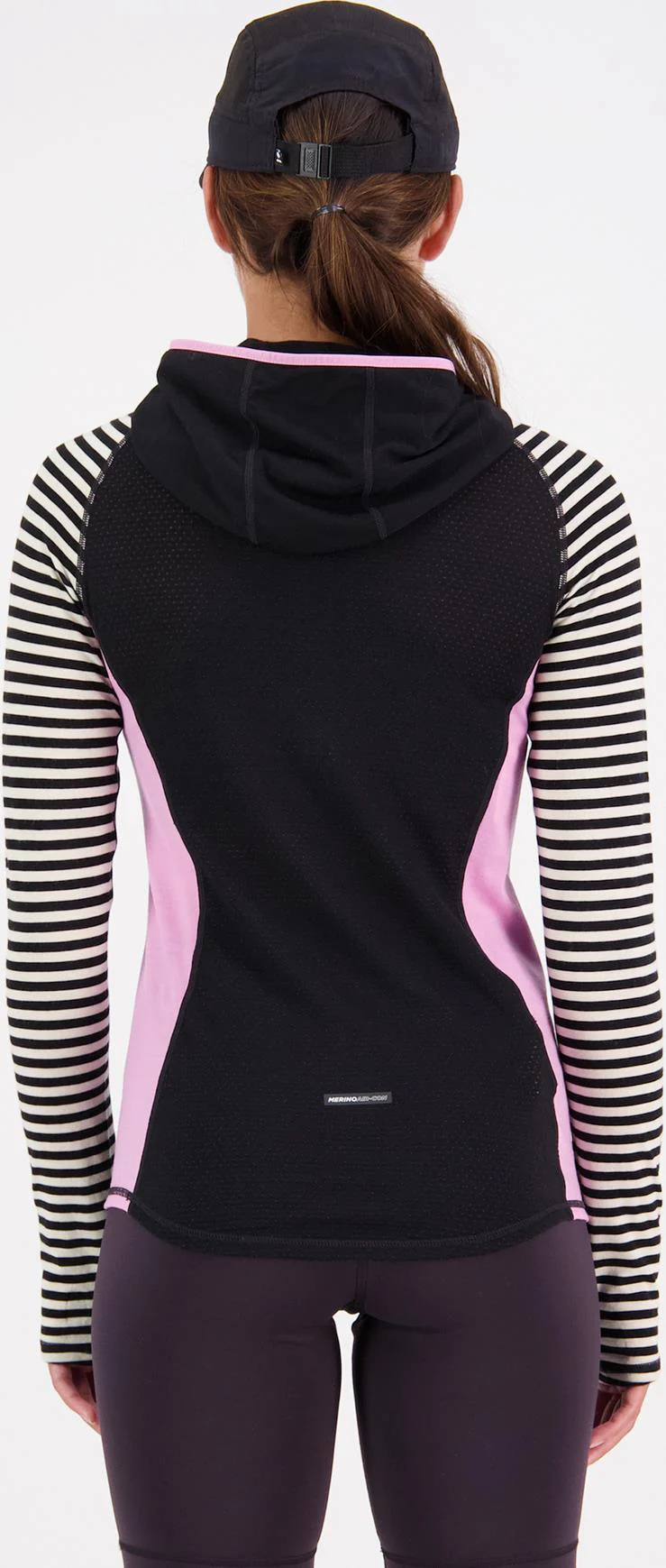 Bella Merino LS Hood - AOP - Womens - Image 3