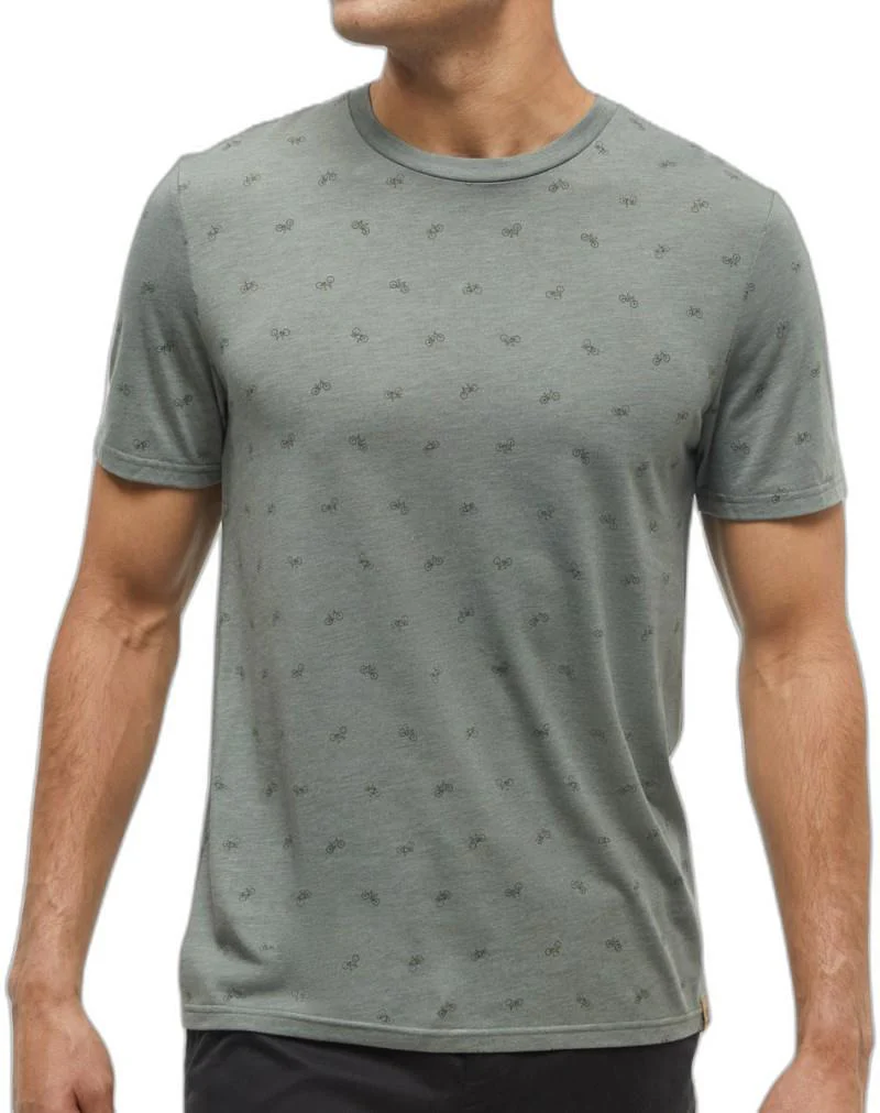 Bike Around Print T-Shirt - Mens - Image 19