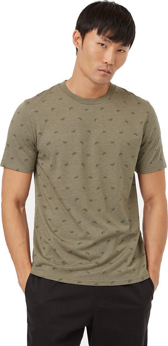Bike Around Print T-Shirt - Mens - Image 5