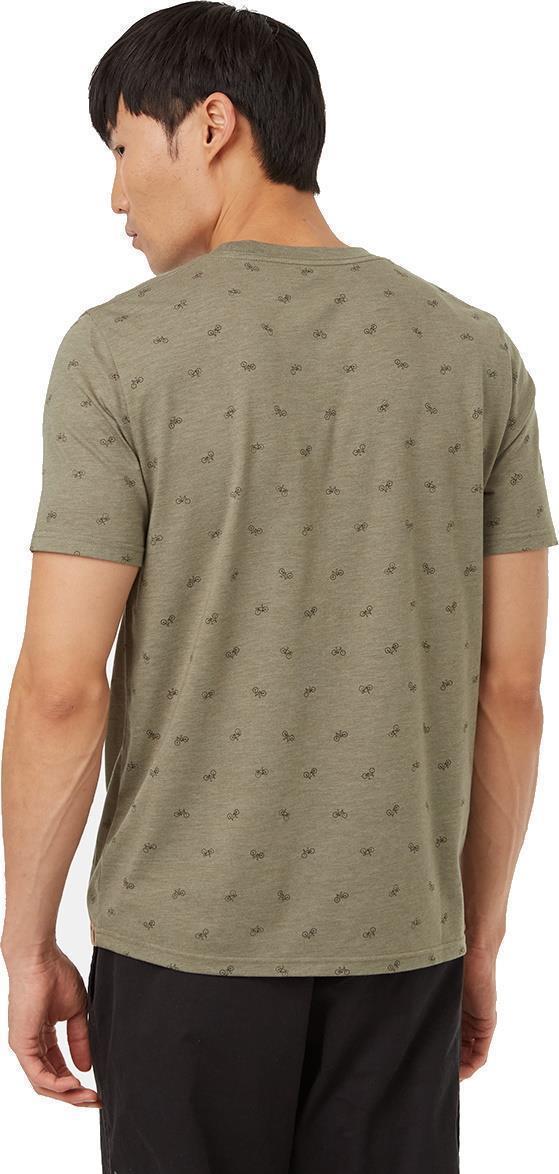 Bike Around Print T-Shirt - Mens - Image 7