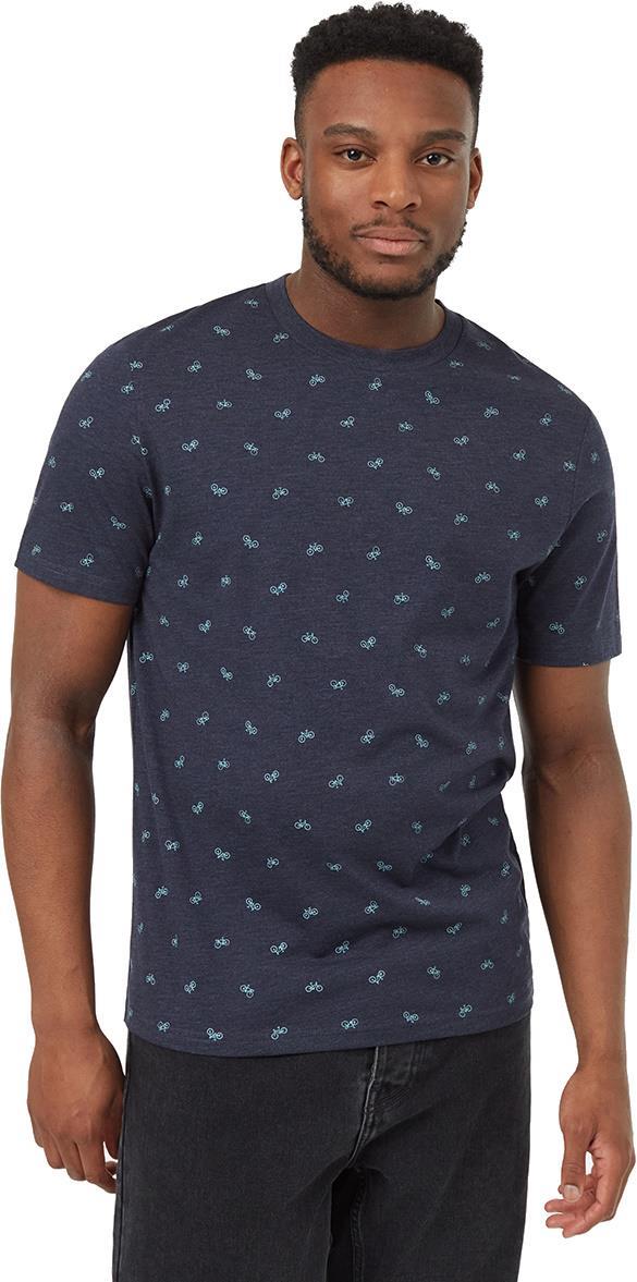 Bike Around Print T-Shirt - Mens - Image 9