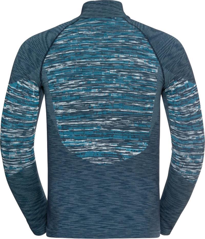 BL Top Turtle Neck LS Half Zip Blackcomb Eco - Mens - Image 2
