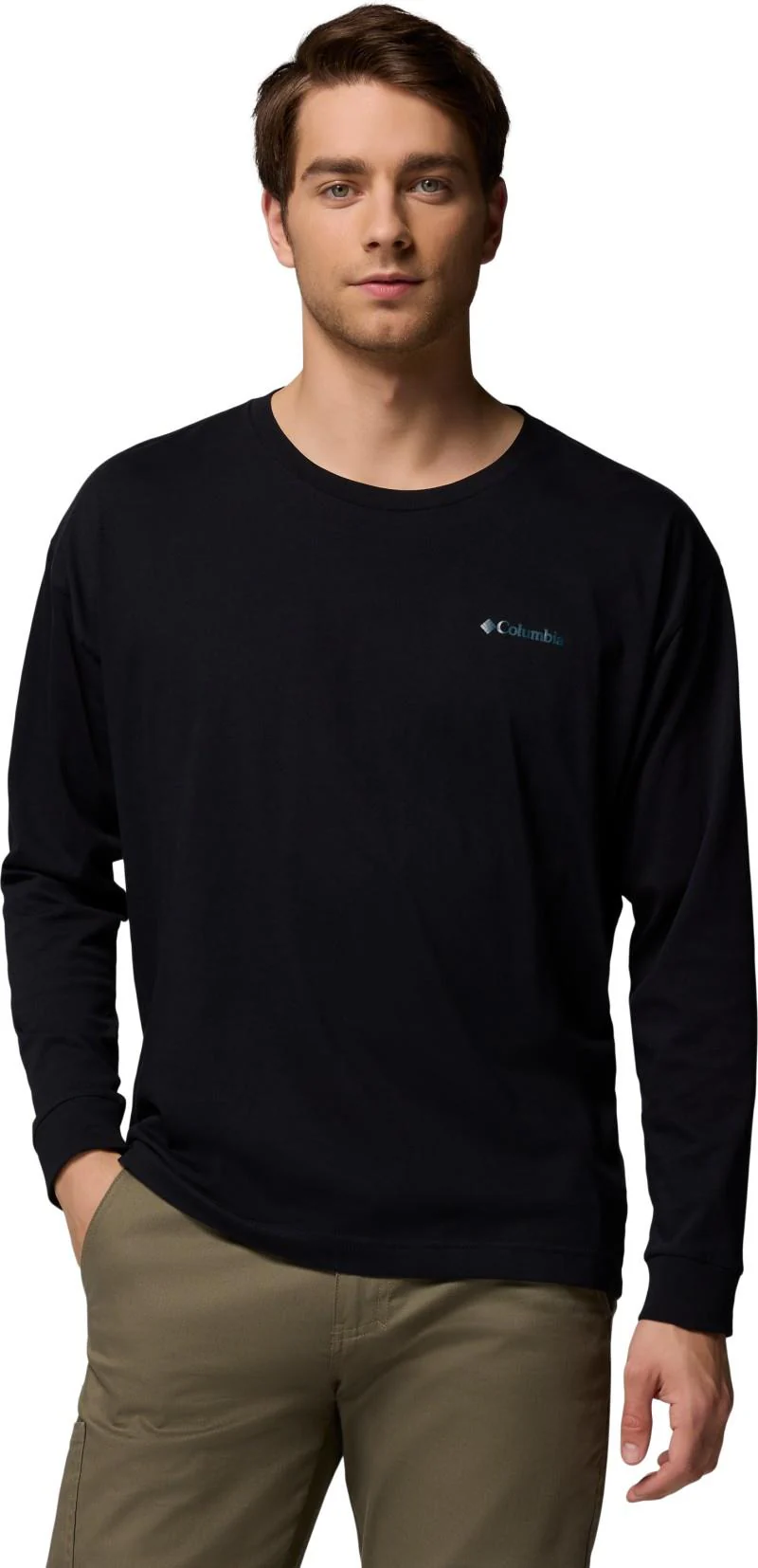 Black Butte LS Graphic Tee - Mens