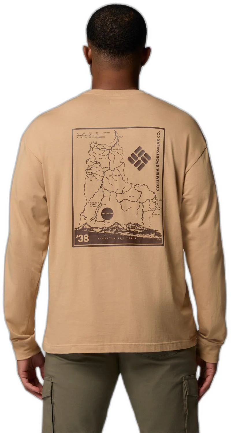 Black Butte LS Graphic Tee - Mens - Image 10