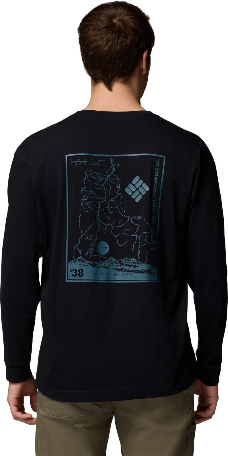 Black Butte LS Graphic Tee - Mens - Image 3