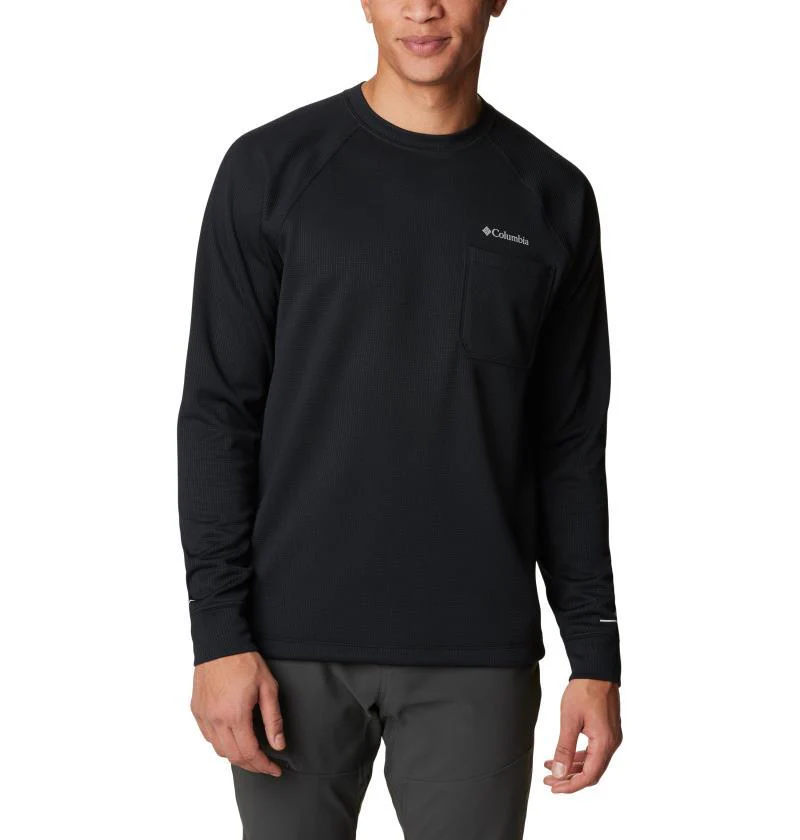 Black Mesa Waffle Knit Crew - Big - Mens - Image 2