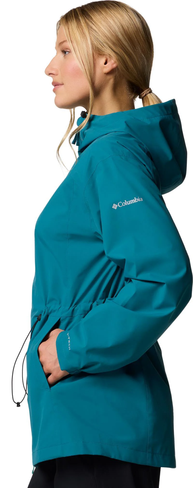 Blossom Park Rain Jacket, Extended - Womens - Image 6