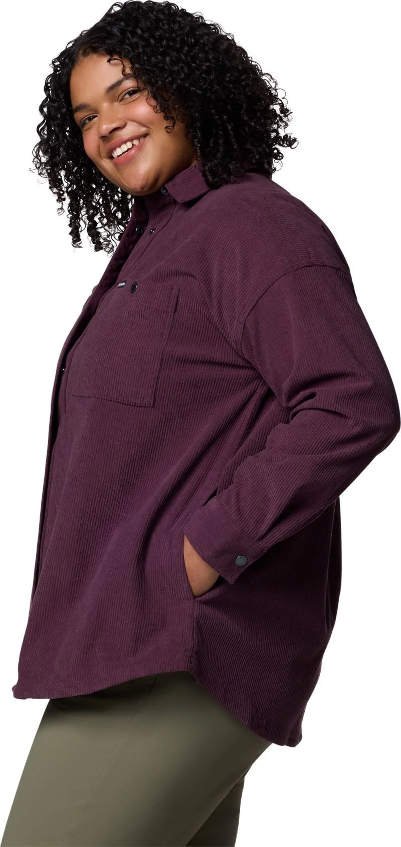 Blue Point Creek Corduroy Shirt Jacket, Extended - Womens - Image 7