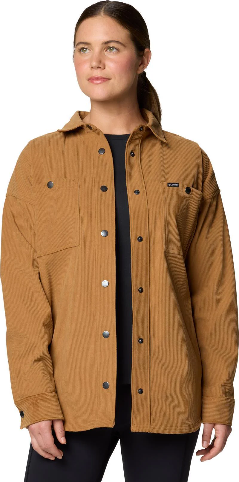 Blue Point Creek Corduroy Shirt Jacket - Womens