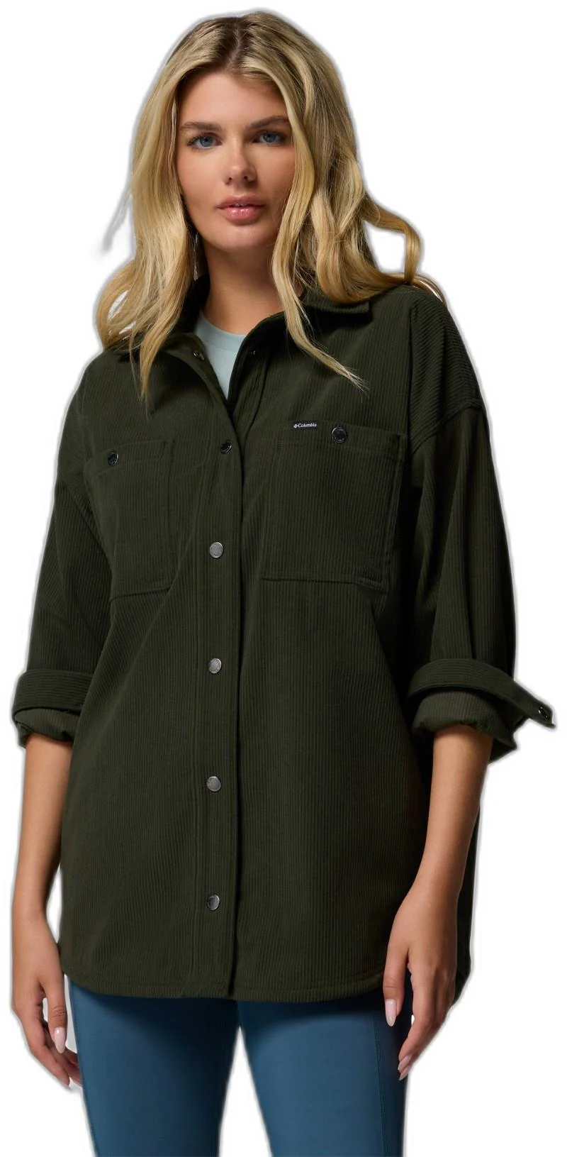 Blue Point Creek Corduroy Shirt Jacket - Womens - Image 11