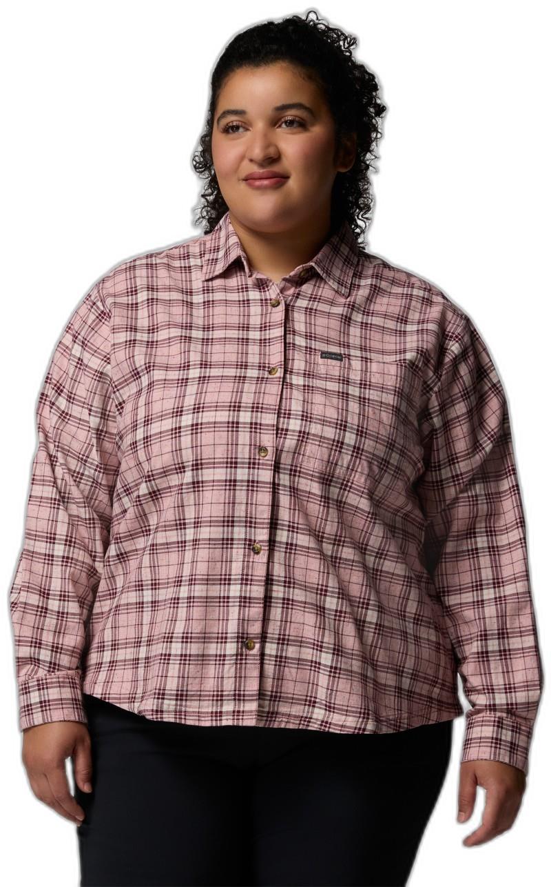 Blue Point Creek Woven LS Shirt, Extended - Womens - Image 2