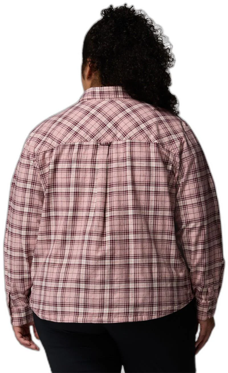 Blue Point Creek Woven LS Shirt, Extended - Womens - Image 3