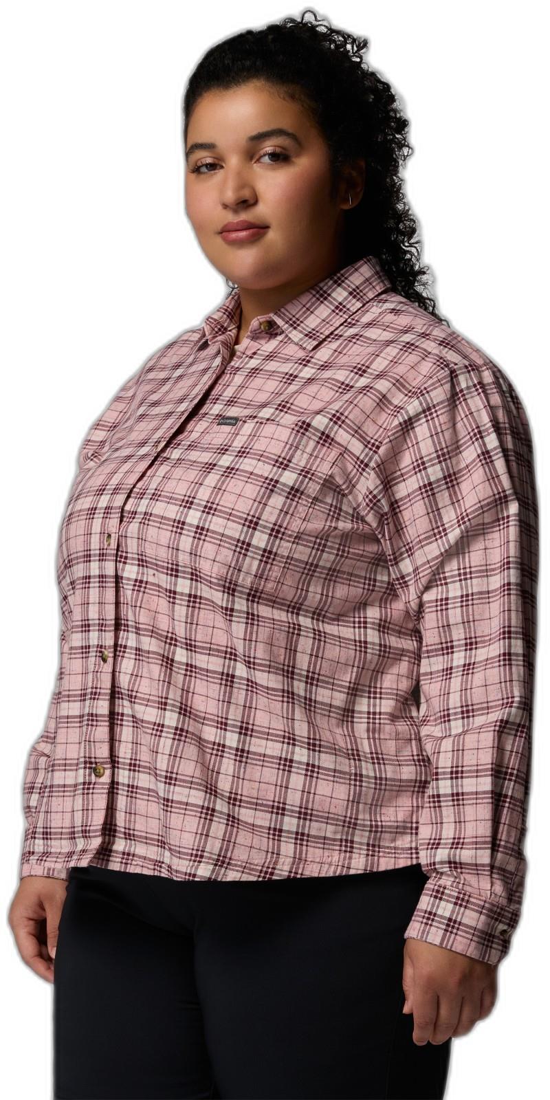 Blue Point Creek Woven LS Shirt, Extended - Womens - Image 4