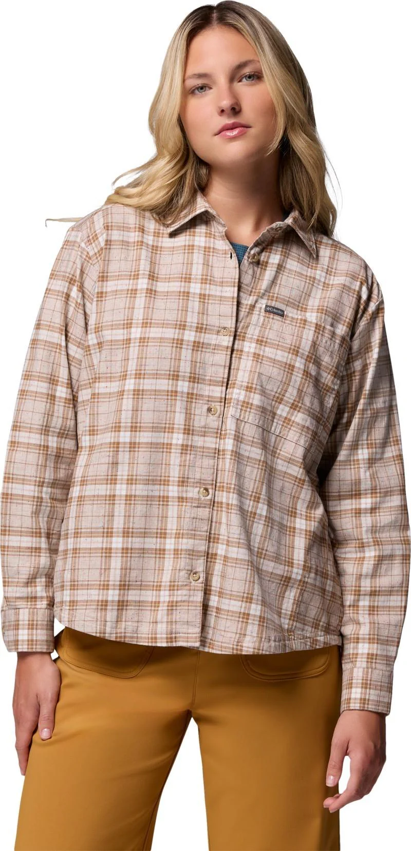 Blue Point Creek Woven LS Shirt, Extended - Womens - Image 6