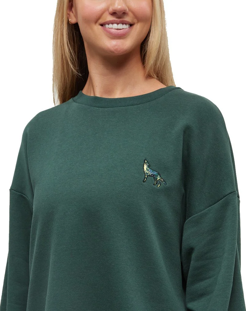 Boreal Wildlife Oversized Crew - Womens - Image 3
