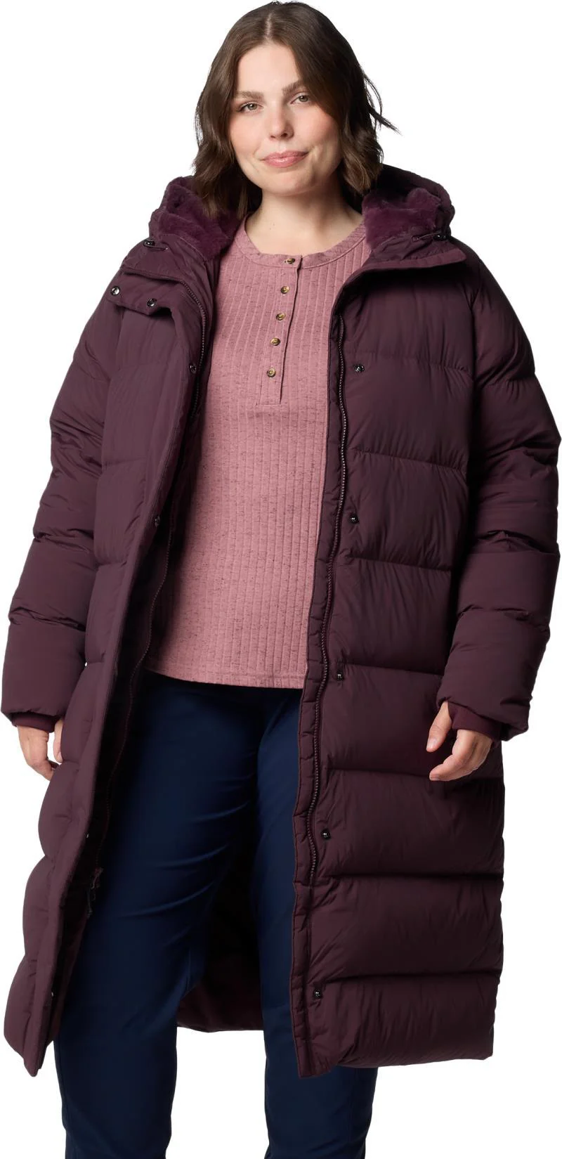 Boundless Days Long Down Jacket, Extended - Womens - Image 9