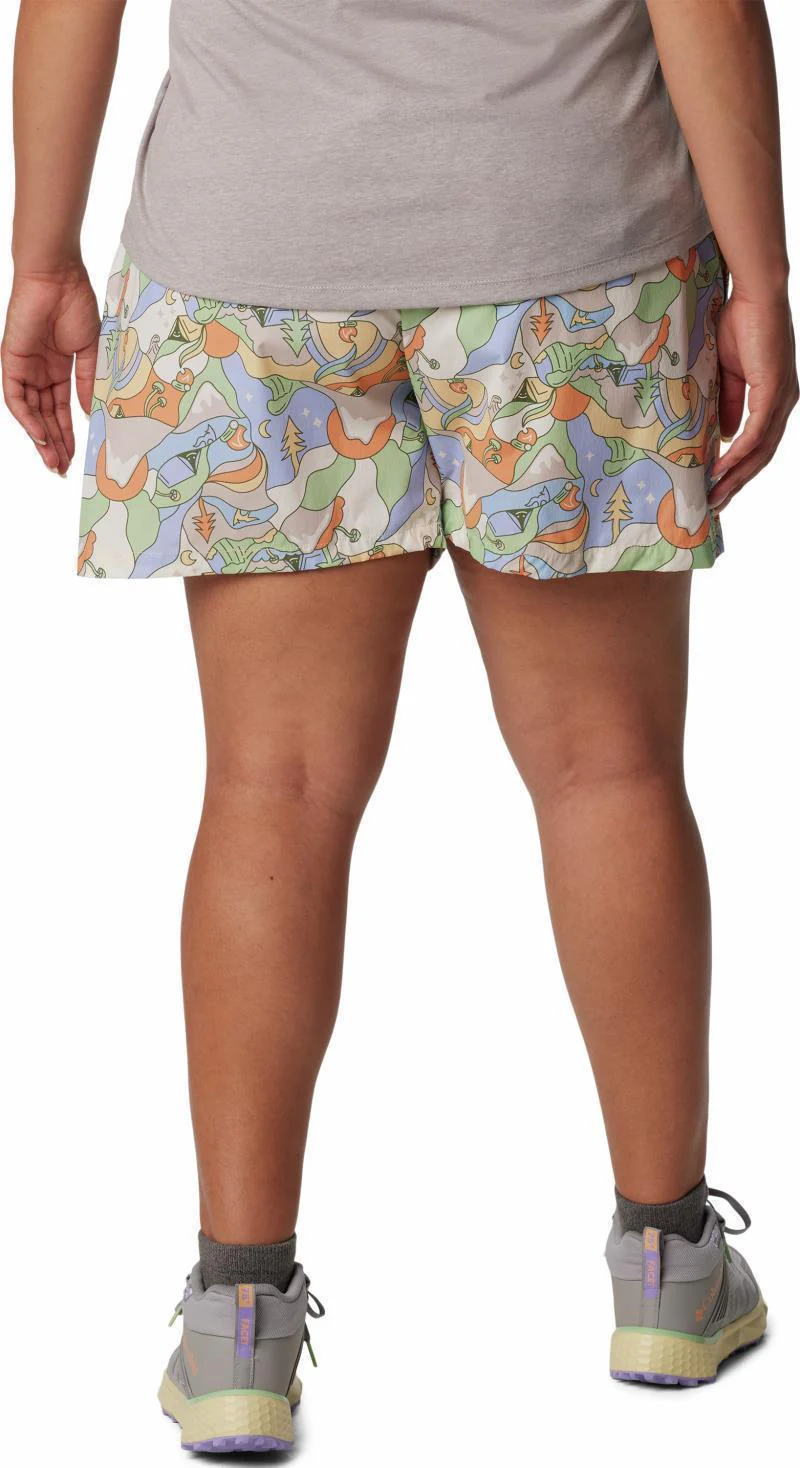 Boundless Trek Active Cargo Shorts, 5" Inseam, Extended - Womens - Image 4