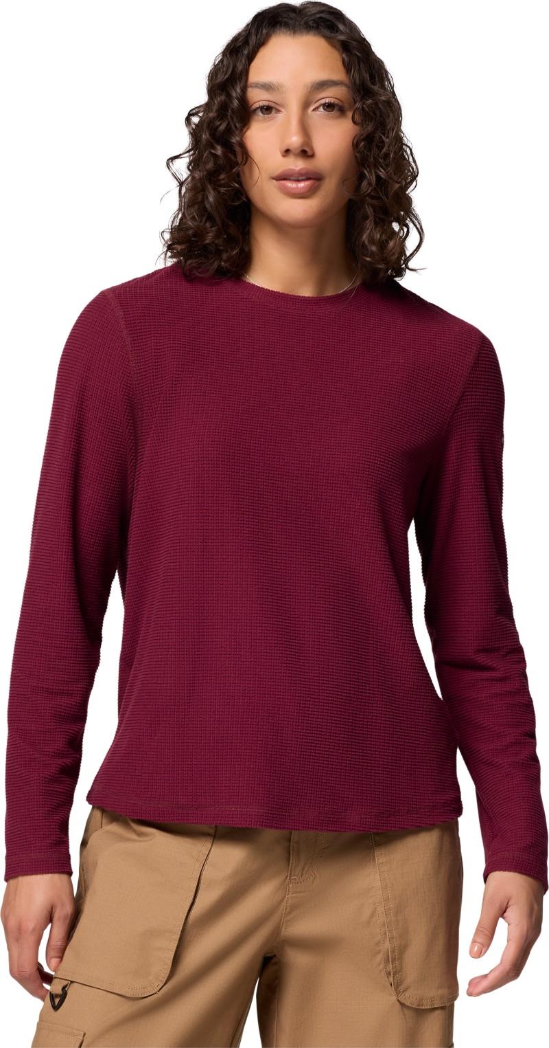 Brea Falls Grid Crew LS - Womens - Image 10