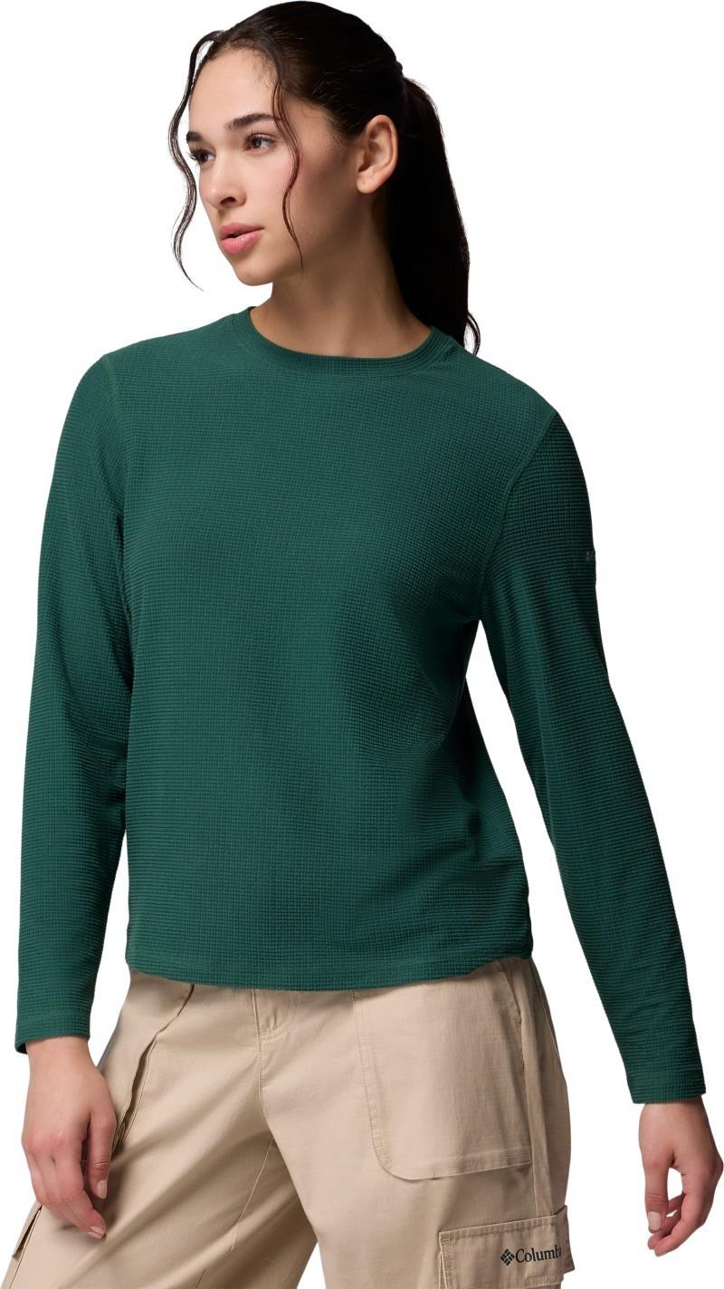 Brea Falls Grid Crew LS - Womens - Image 5
