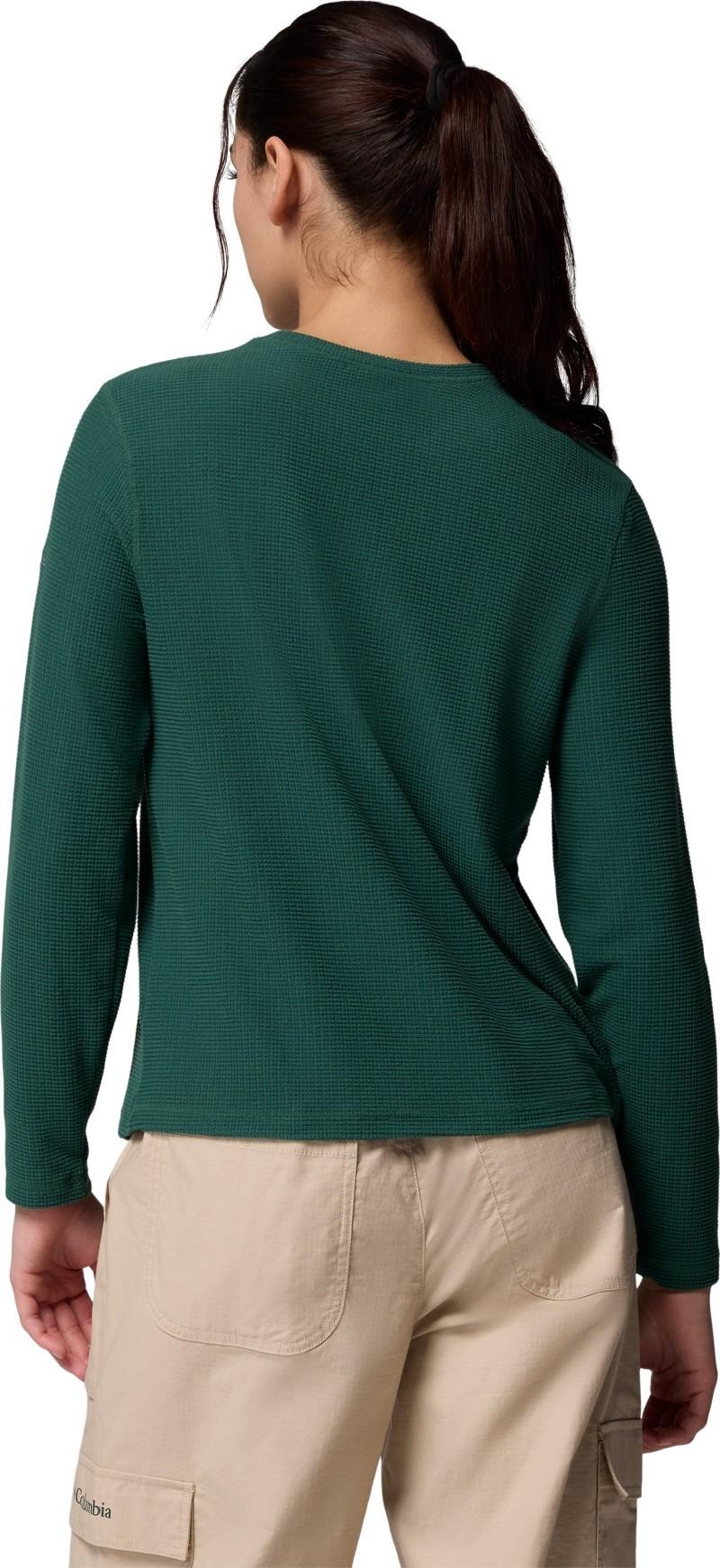 Brea Falls Grid Crew LS - Womens - Image 6