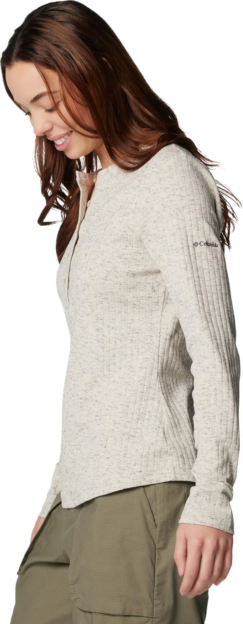Brea Falls Henley LS - Womens - Image 2