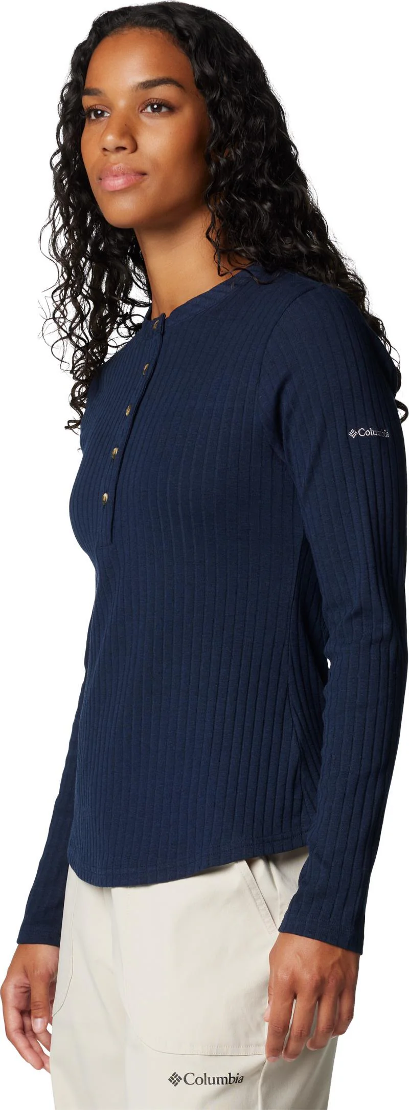 Brea Falls Henley LS - Womens - Image 5