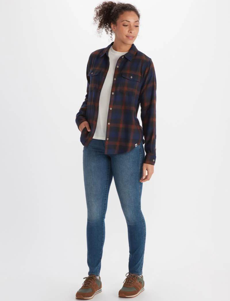 Bridget / Fairfax Midweight Flannel LS - Womens - Image 3