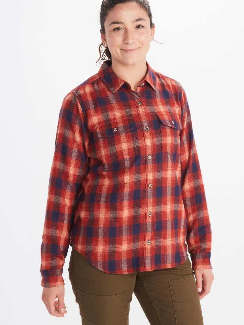 Bridget / Fairfax Midweight Flannel LS - Womens - Image 9
