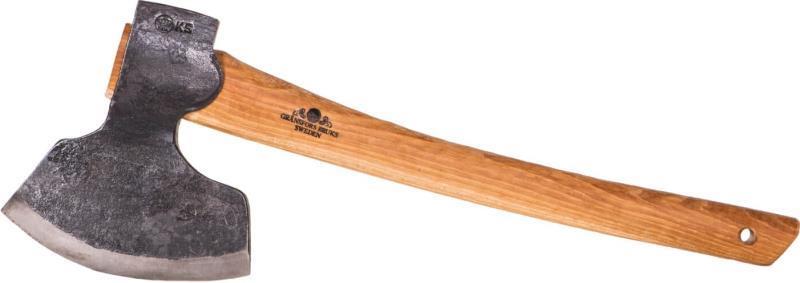 Broad Axe, Model 1900, Straight Handle, Double Grinded - 50cm / 19.5"