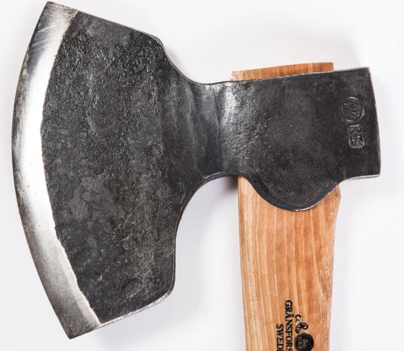 Broad Axe, Model 1900, Straight Handle, Double Grinded - 50cm / 19.5" - Image 2
