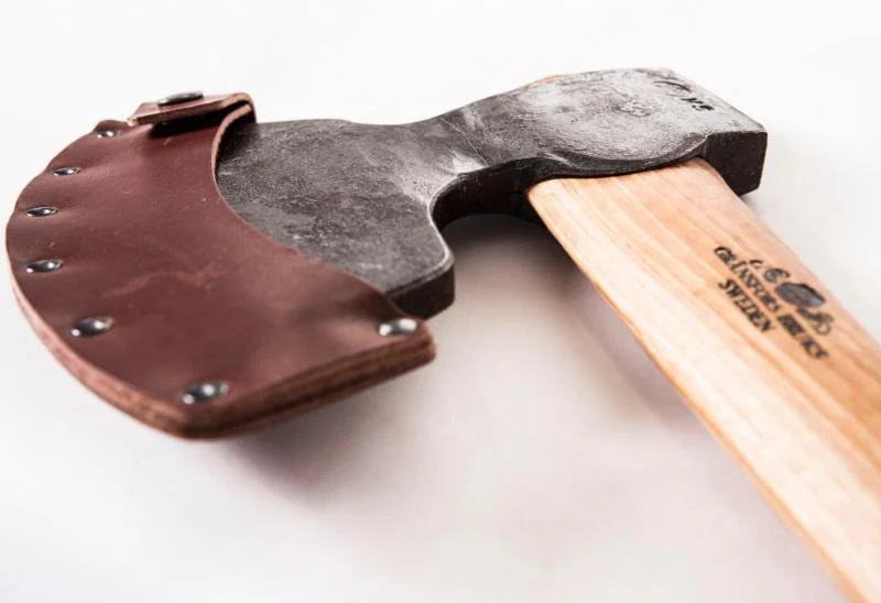 Broad Axe, Model 1900, Straight Handle, Double Grinded - 50cm / 19.5" - Image 4