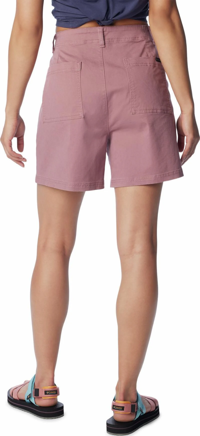 Calico Basin Cotton Shorts, 5" Inseam - Womens - Image 2