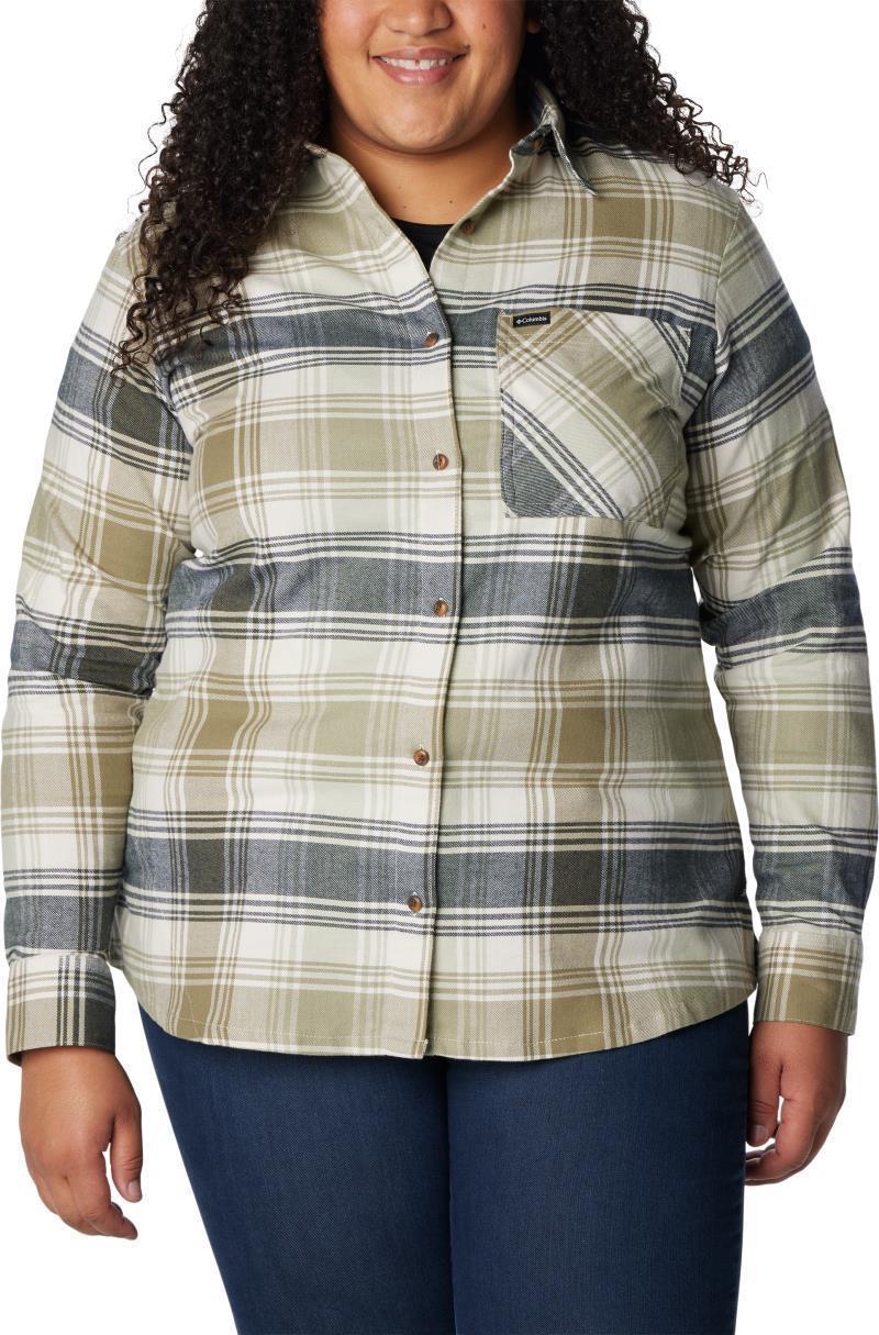 Calico Basin Flannel LS Shirt, Extended - Womens - Image 10