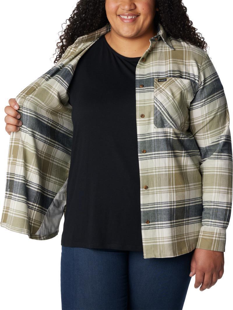 Calico Basin Flannel LS Shirt, Extended - Womens - Image 13
