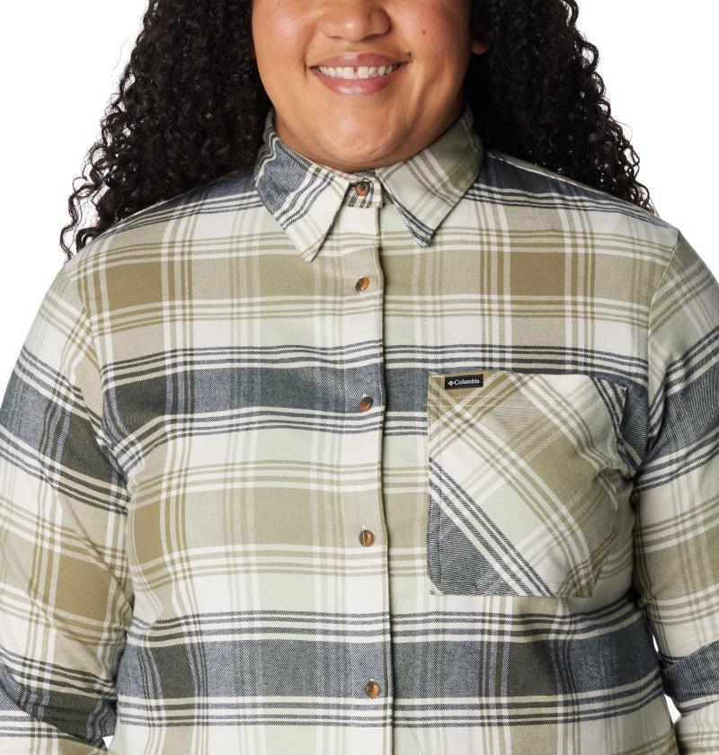 Calico Basin Flannel LS Shirt, Extended - Womens - Image 15