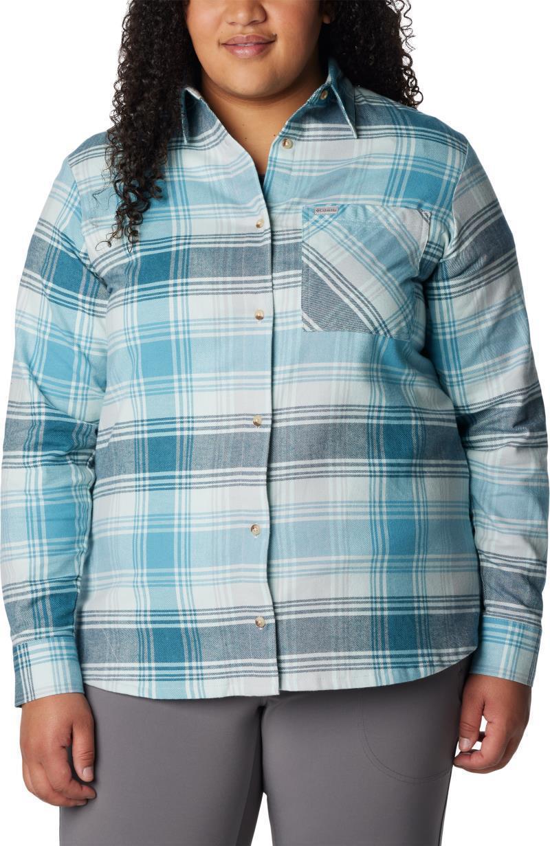 Calico Basin Flannel LS Shirt, Extended - Womens - Image 16