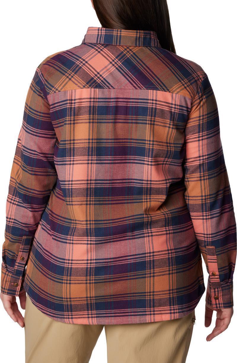 Calico Basin Flannel LS Shirt, Extended - Womens - Image 2