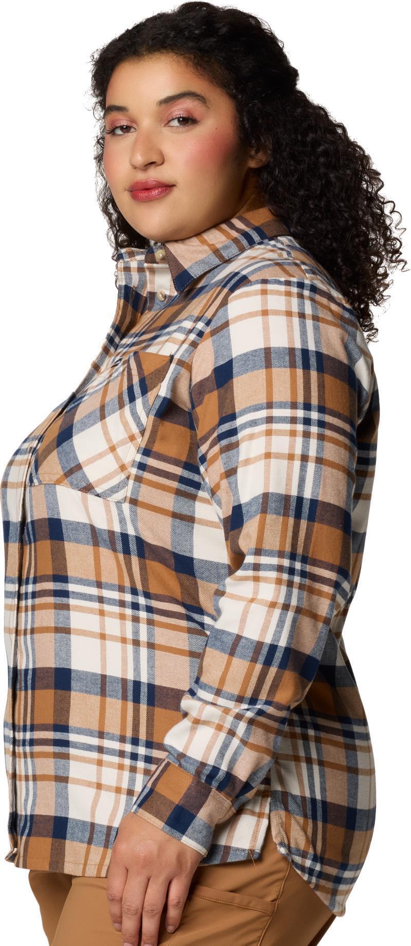 Calico Basin Flannel LS Shirt, Extended - Womens - Image 22