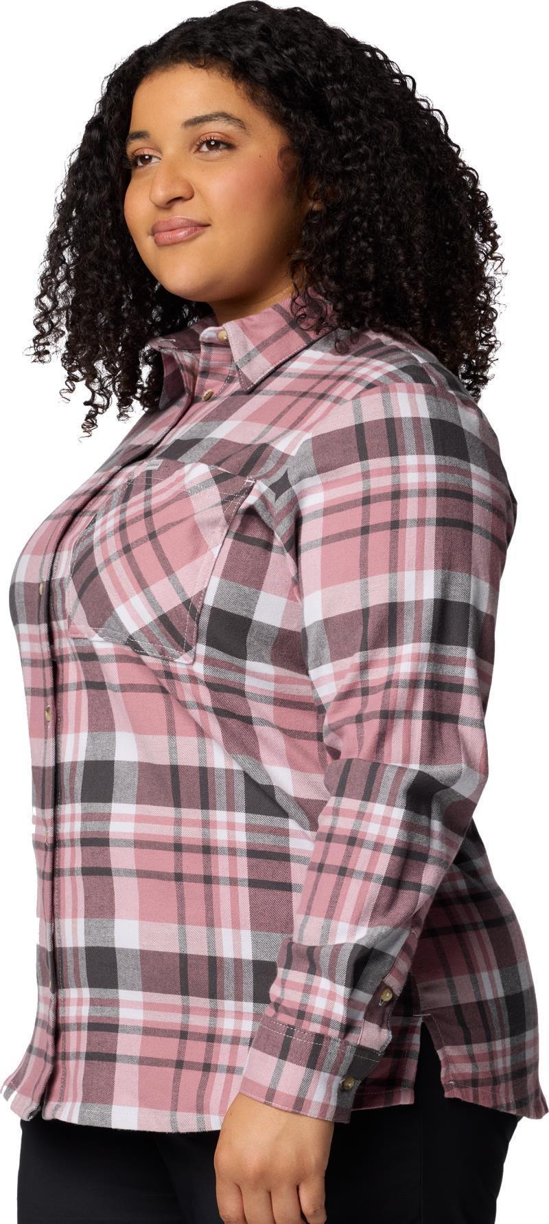Calico Basin Flannel LS Shirt, Extended - Womens - Image 25