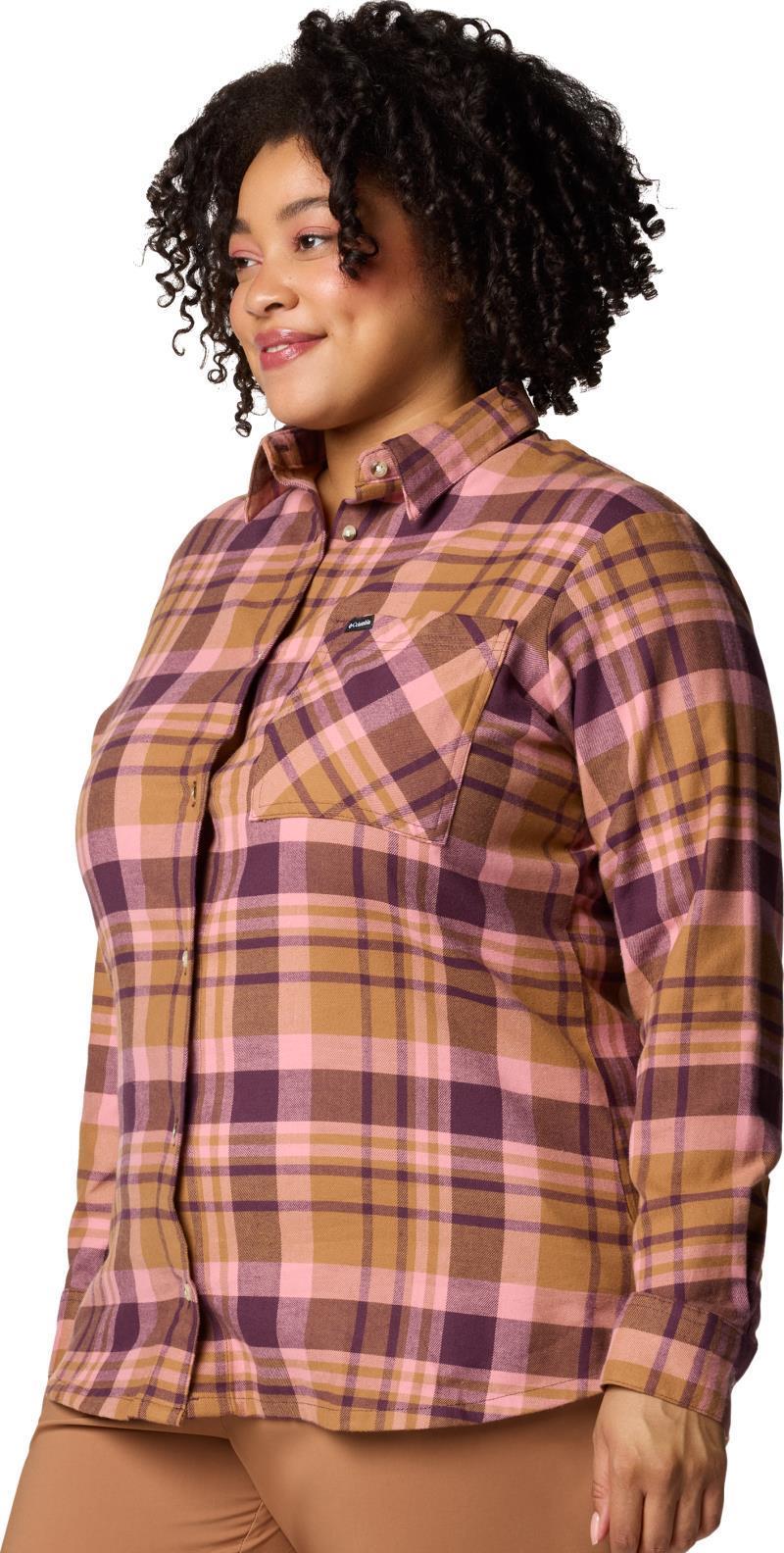 Calico Basin Flannel LS Shirt, Extended - Womens - Image 28