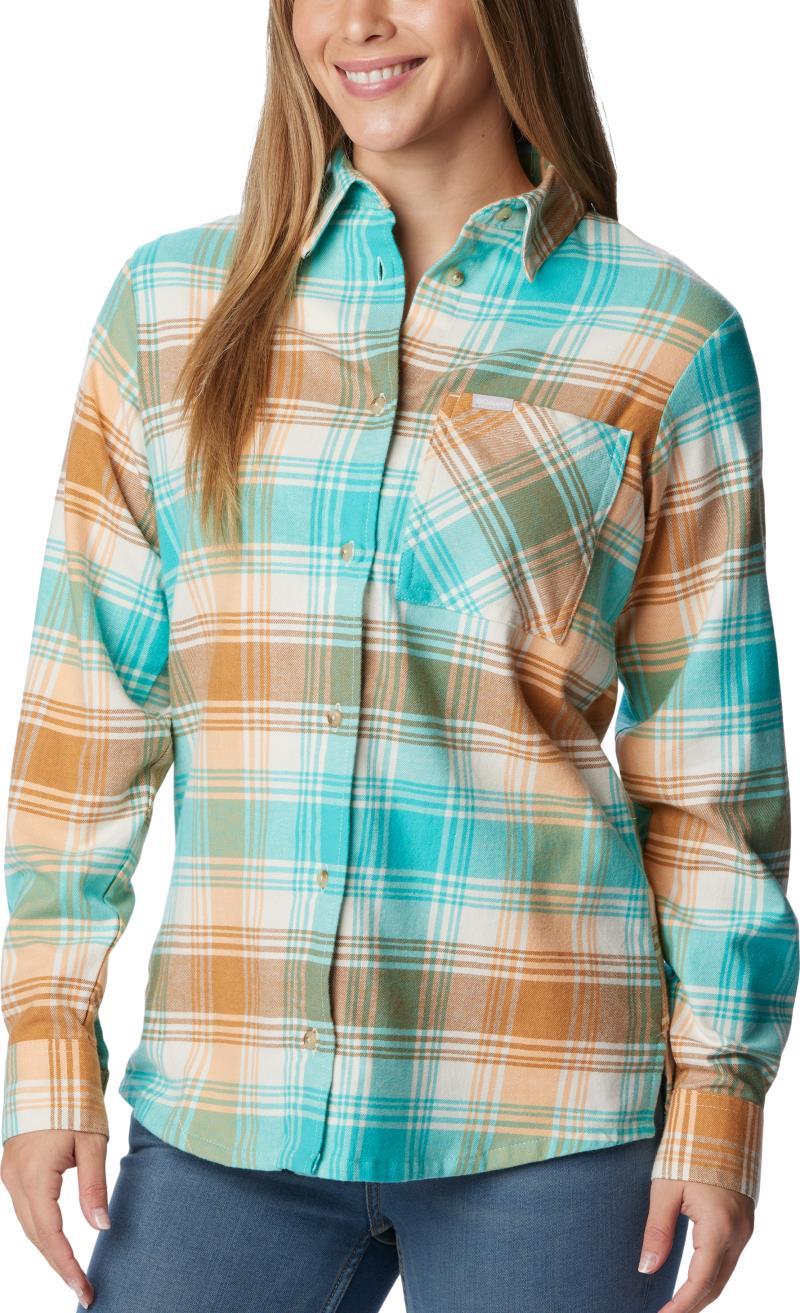 Calico Basin Flannel LS Shirt, Extended - Womens - Image 30